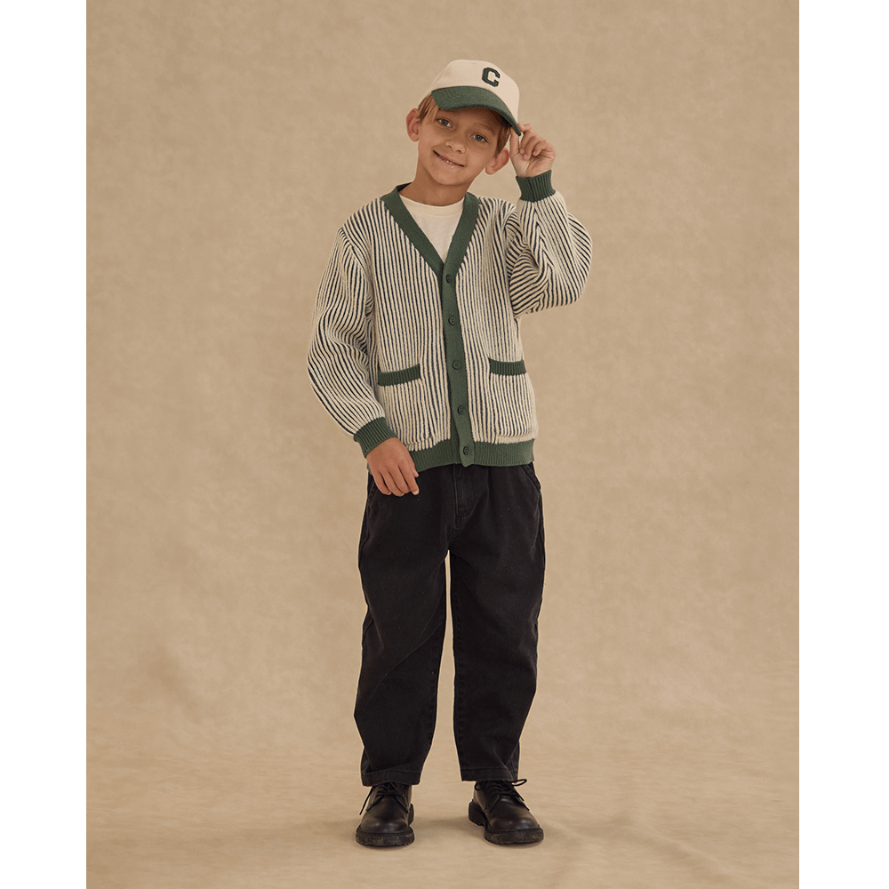 Rylee + Cru Haywood Cardigan - Green