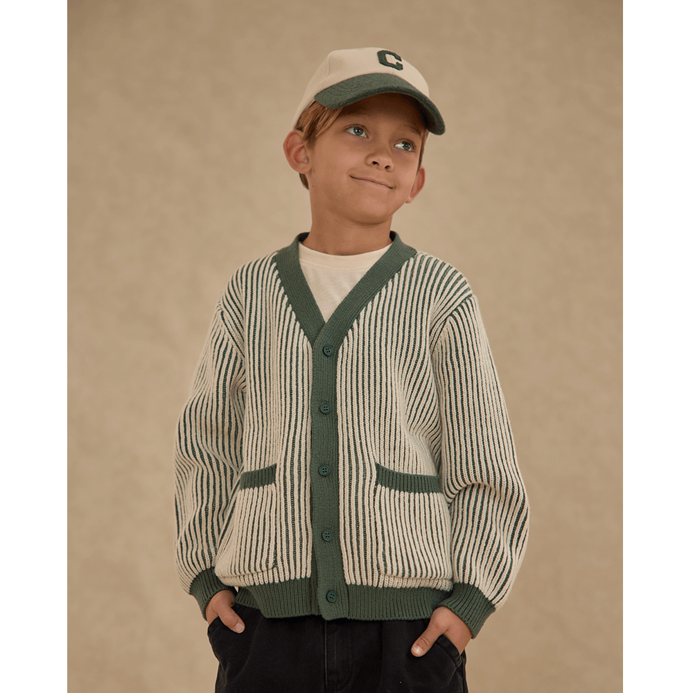 Rylee + Cru Haywood Cardigan - Green
