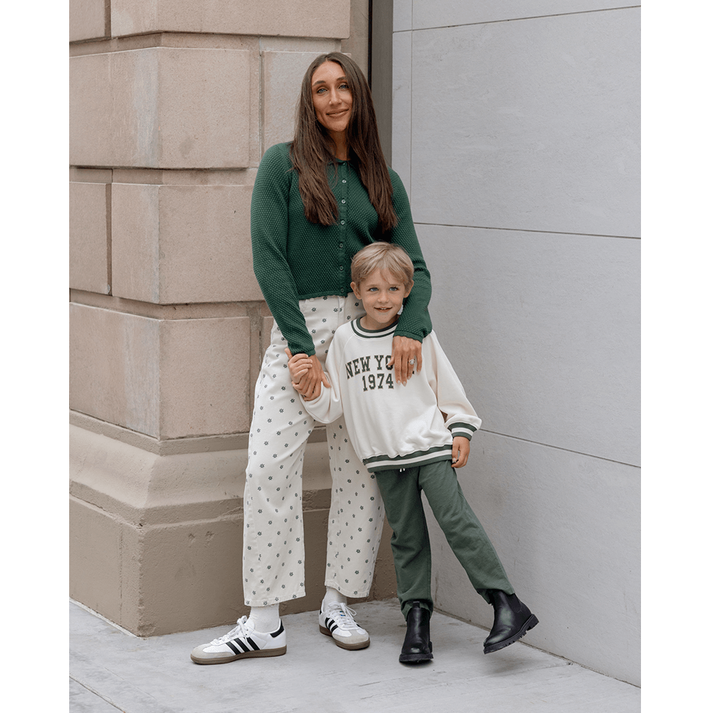 Rylee + Cru Oversized Raglan Sweatshirt - New York