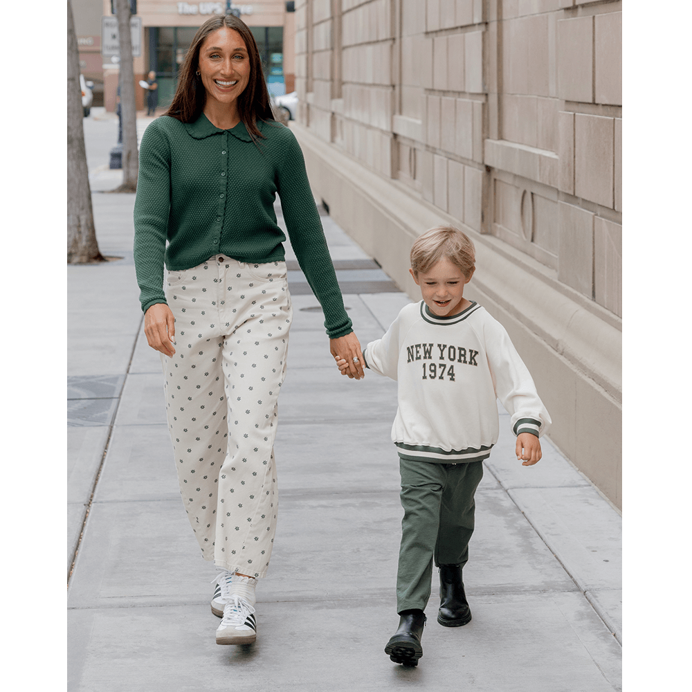 Rylee + Cru Oversized Raglan Sweatshirt - New York