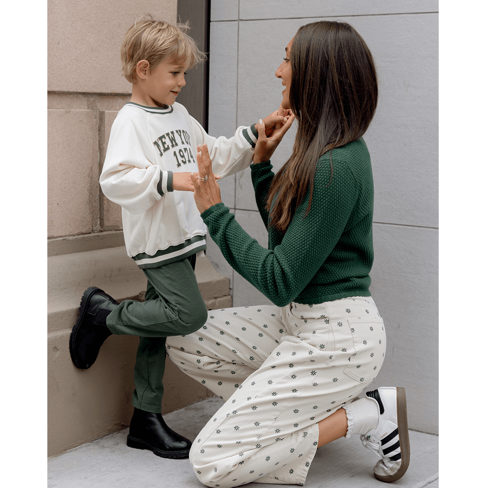 Rylee + Cru Oversized Raglan Sweatshirt - New York