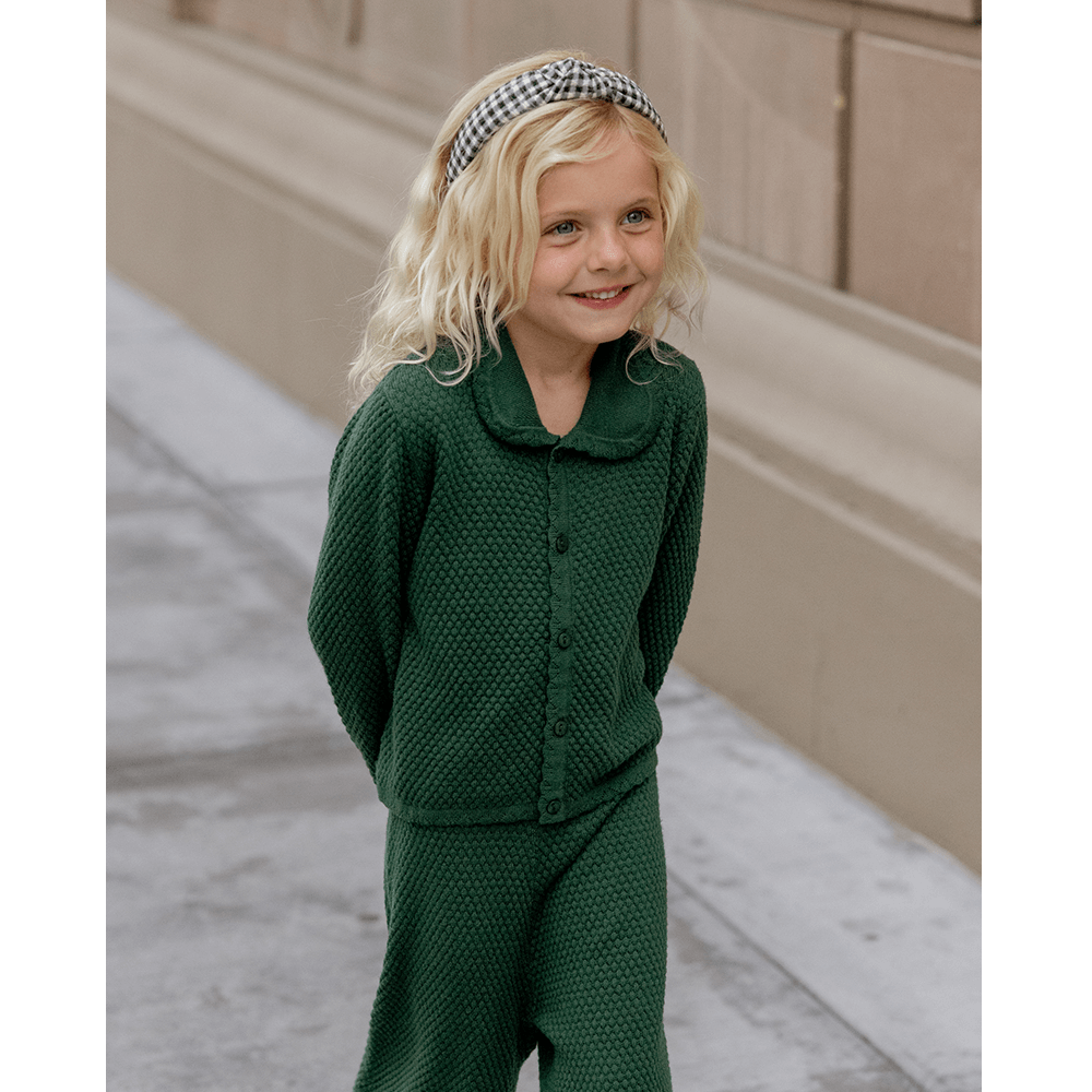 Rylee + Cru Rio Cardigan - Green