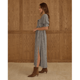 Rylee + Cru Womens Birdie Dress - Navy Check