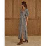 Rylee + Cru Womens Birdie Dress - Navy Check