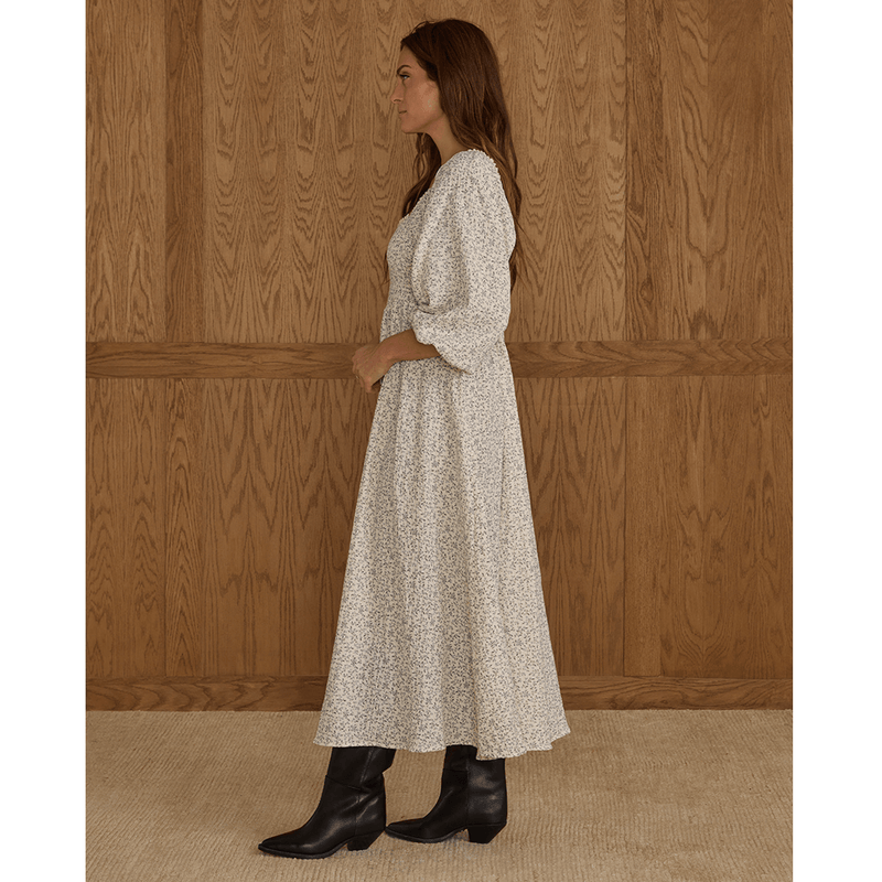 Rylee + Cru Womens Della Dress - Blue Vines