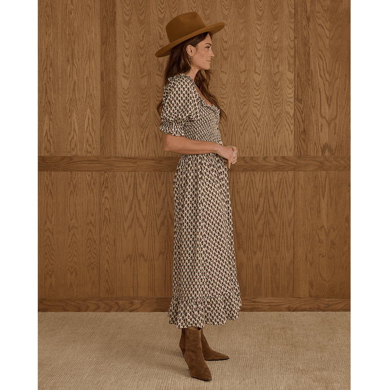 Rylee + Cru Womens Lexi Dress - Harvest Floral