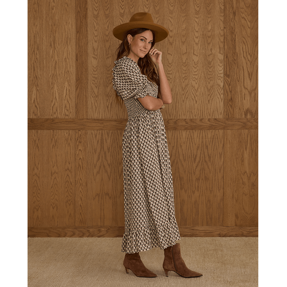 Rylee + Cru Womens Lexi Dress - Harvest Floral