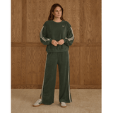 Rylee + Cru Womens Oversized Sweatshirt - Green