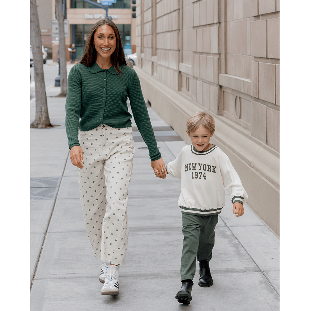 Rylee + Cru Womens Rio Cardigan - Green