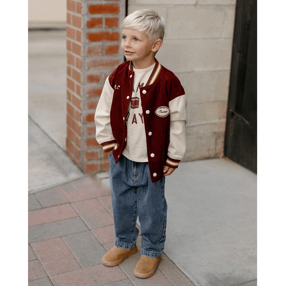 Rylee + Cru Baggy Pant - Indigo Denim