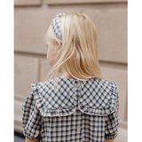 Rylee + Cru Camille Dress - Navy Check