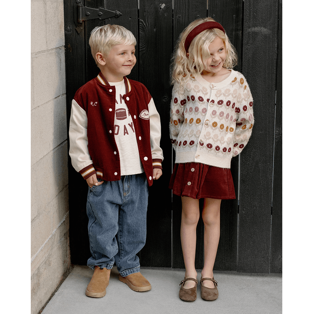 Rylee + Cru Cheyenne Cardigan - Floral Jacquard