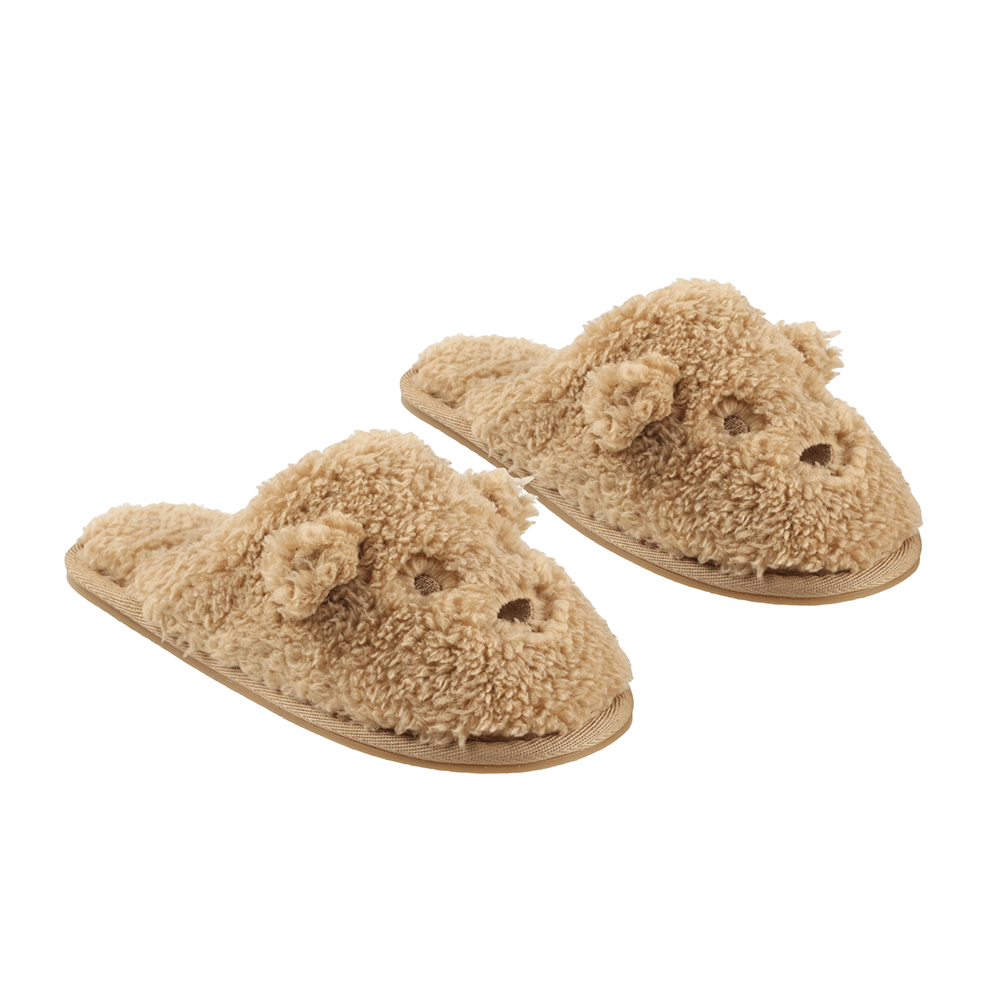 Rylee + Cru Slippers - Teddy Bear
