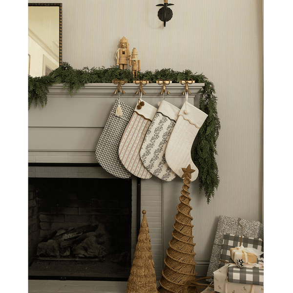 Rylee + Cru Christmas Stocking - Everygreen Gingham