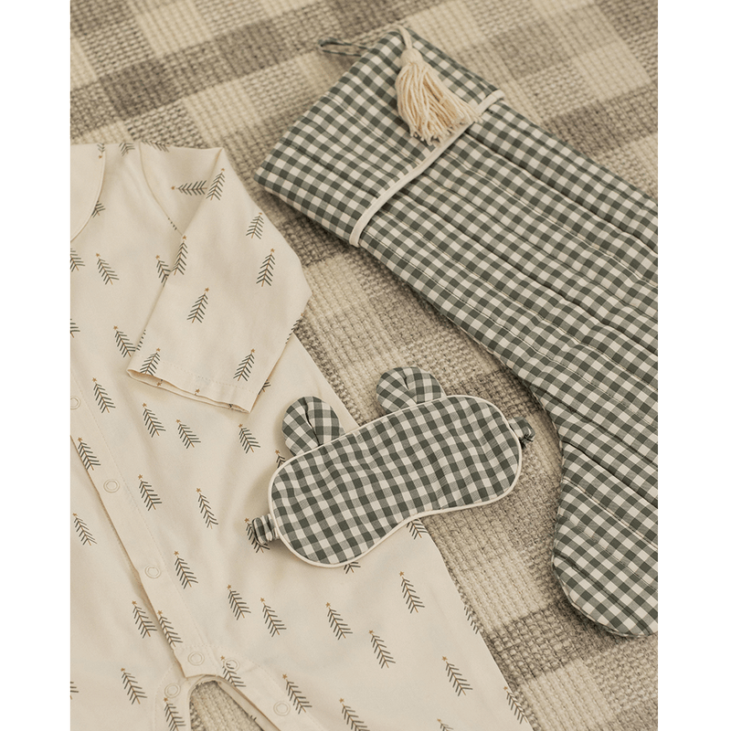 Rylee + Cru Christmas Stocking - Everygreen Gingham