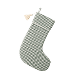 Rylee + Cru Christmas Stocking - Everygreen Gingham