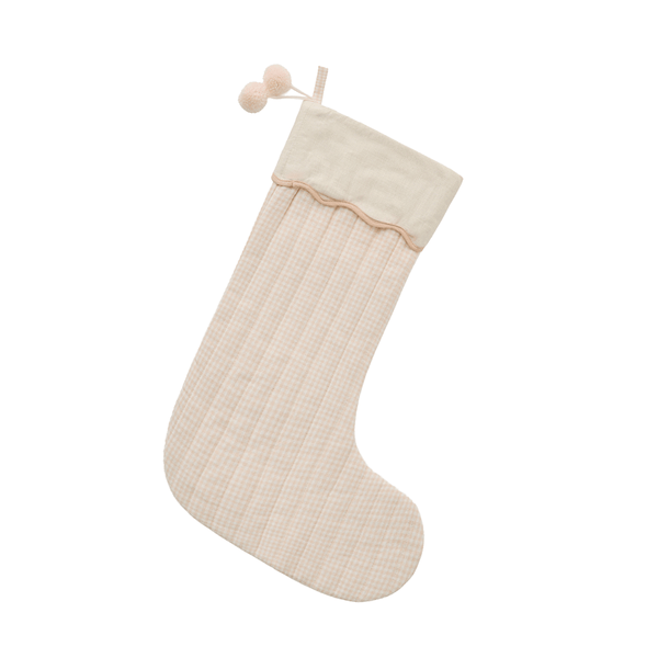 Rylee + Cru Christmas Stocking - Petal Gingham