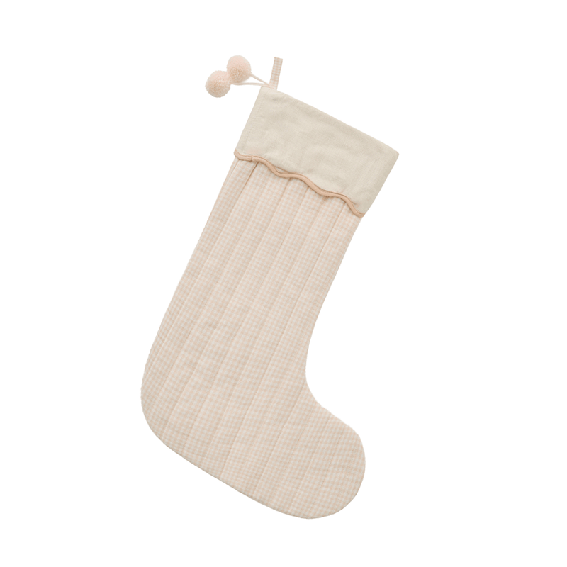 Rylee + Cru Christmas Stocking - Petal Gingham