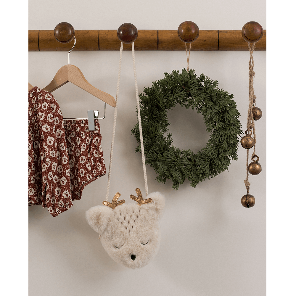 Rylee + Cru Deer Purse - Oat