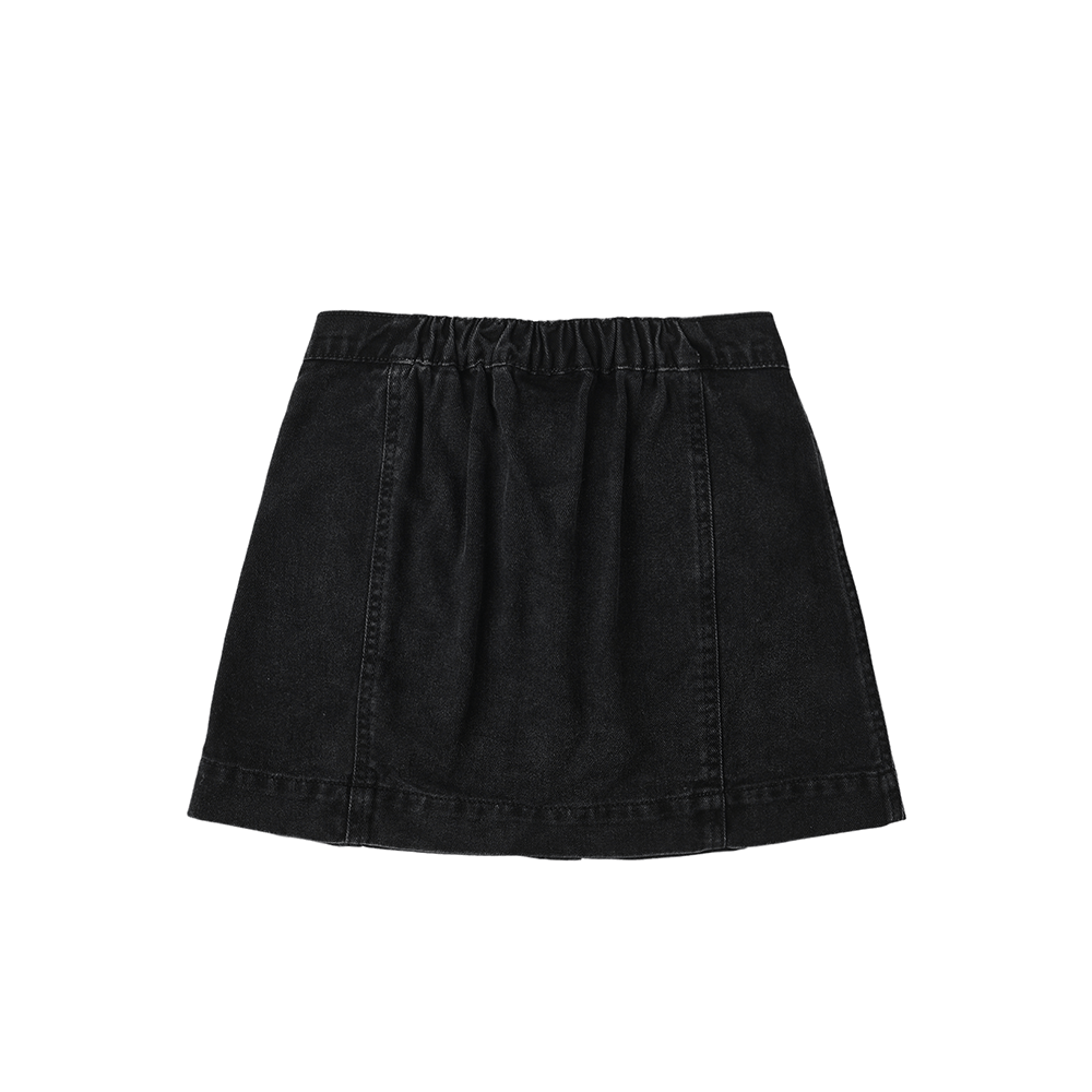 Rylee + Cru Denver Mini Skirt - Washed Black