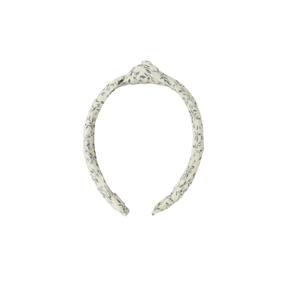 Rylee + Cru Knotted Headband - Blue Vines