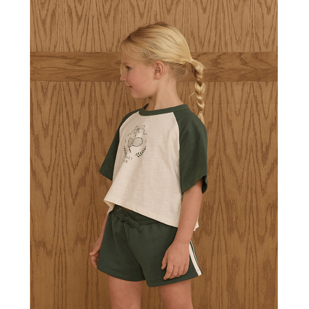 Rylee + Cru Racer Track Short - Green