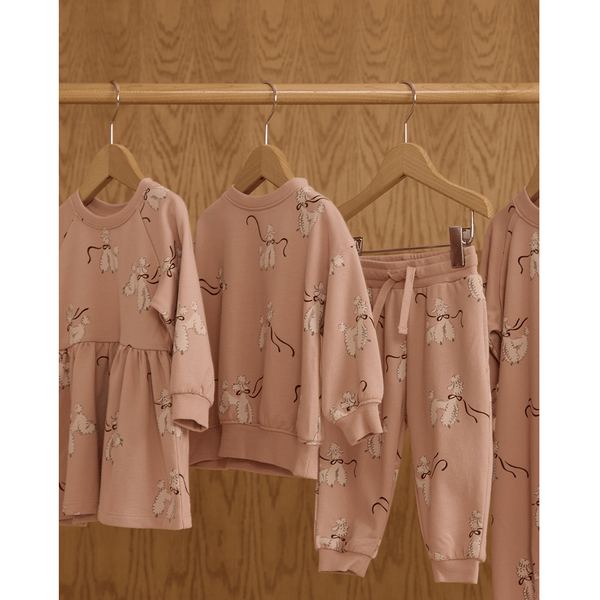 Rylee + Cru Jogger Sweatpant - Poodles