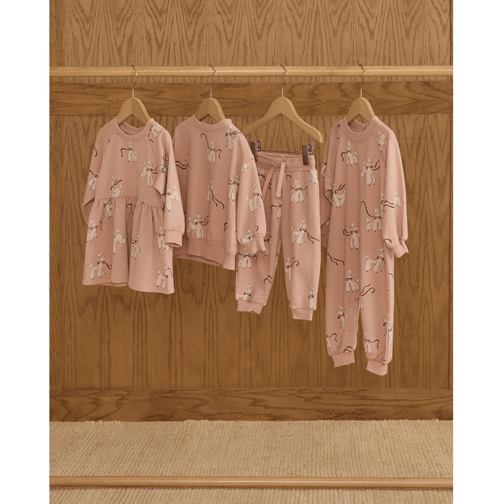 Rylee + Cru Jogger Sweatpant - Poodles