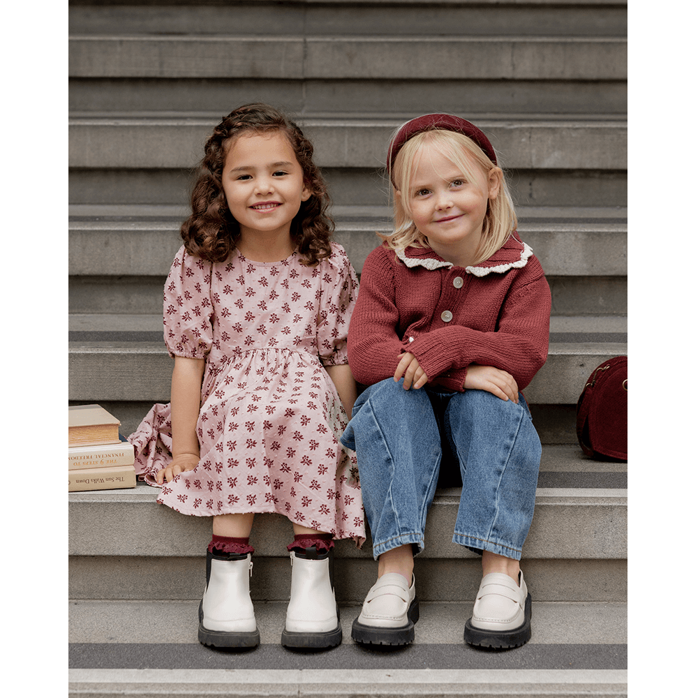 Rylee + Cru Rose Dress - Blush Fleur