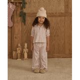 Rylee + Cru Ruffle Pajamas - Candy Cane Stripe