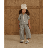 Rylee + Cru Ruffle Pajamas - Evergreen Gingham