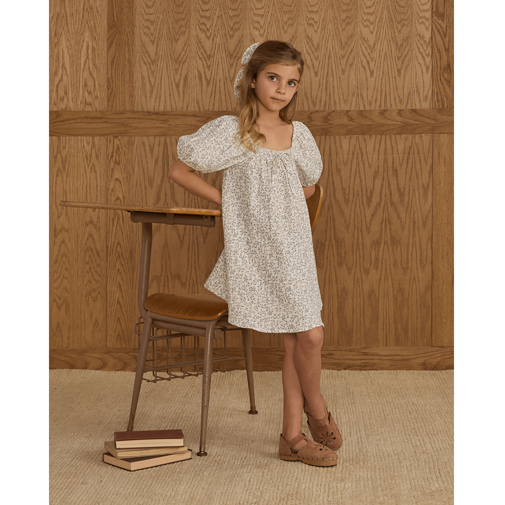 Rylee + Cru Sabrina Mini Dress - Blue Vines