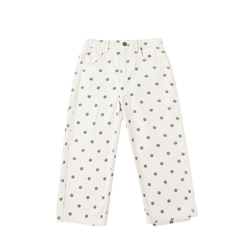 Rylee + Cru Straight Leg Pant - Mini Daisy