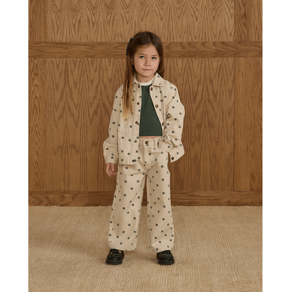 Rylee + Cru Straight Leg Pant - Mini Daisy