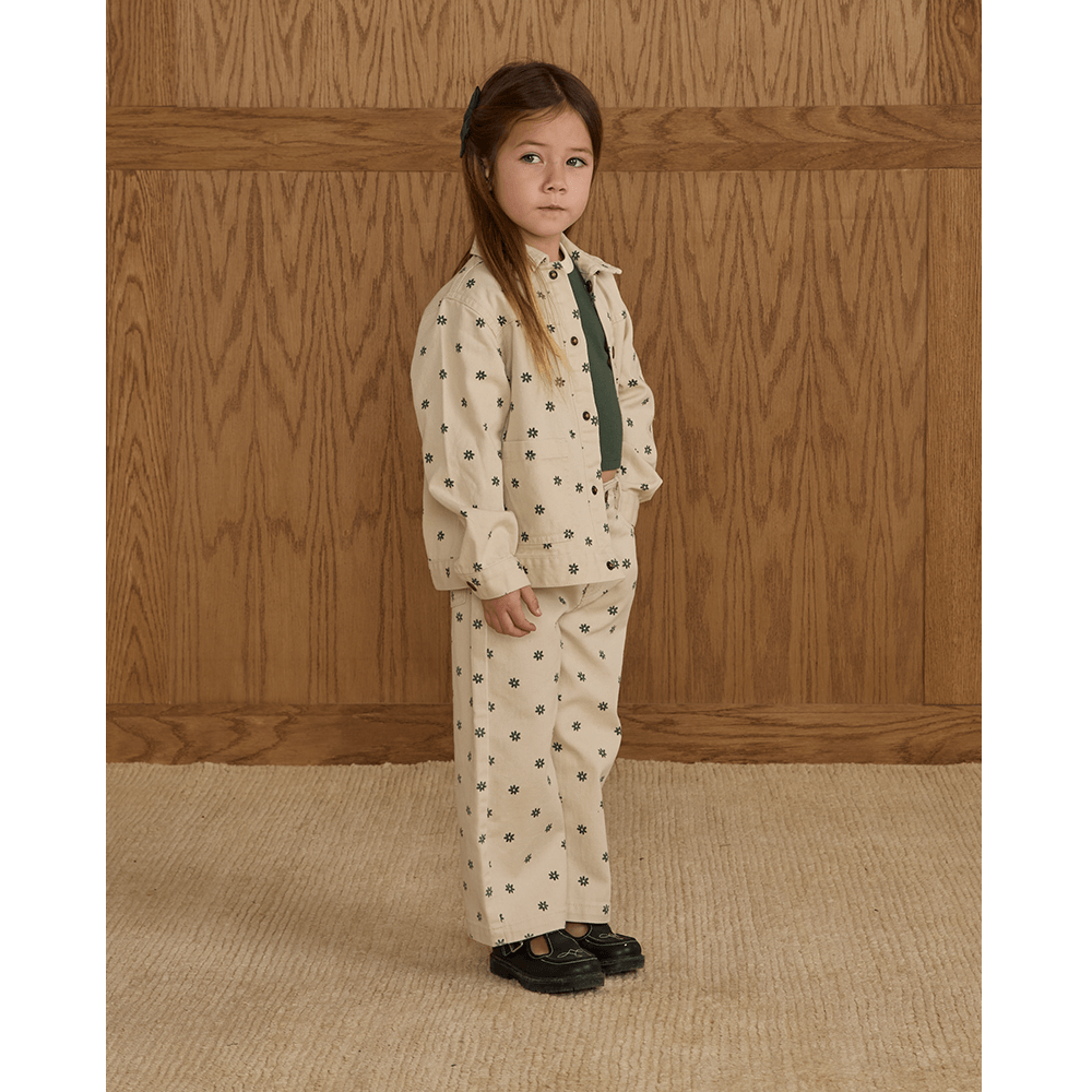 Rylee + Cru Straight Leg Pant - Mini Daisy