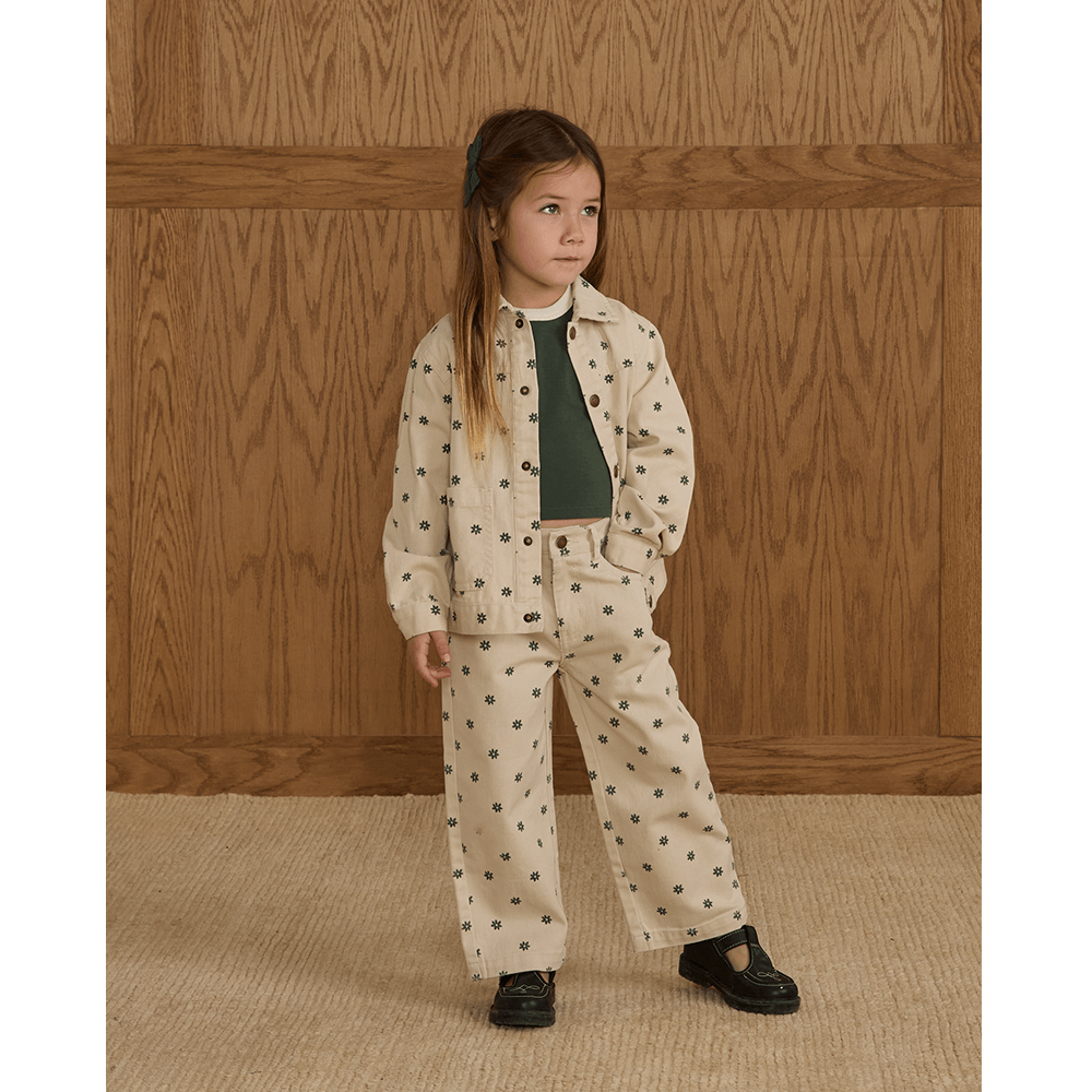 Rylee + Cru Straight Leg Pant - Mini Daisy