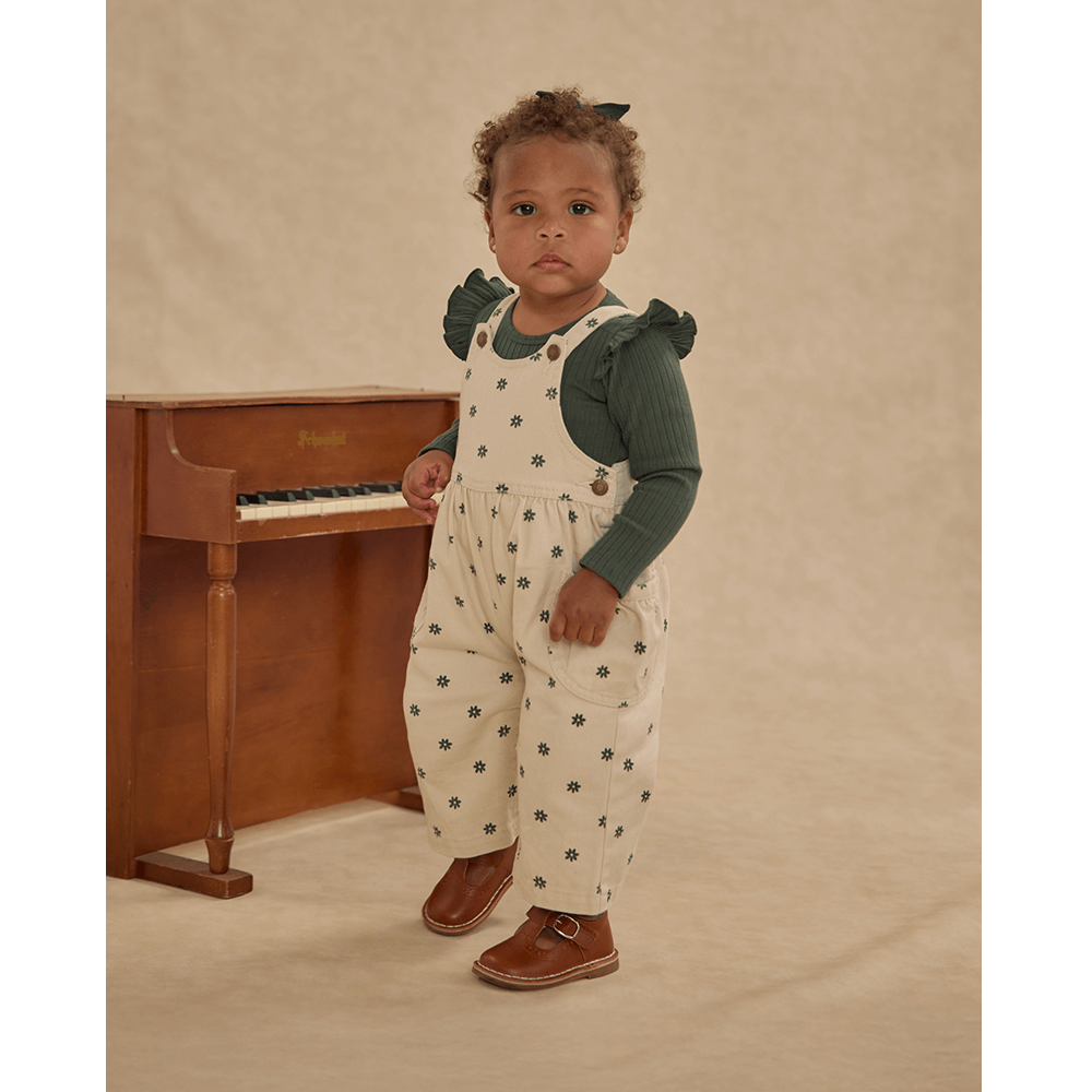 Rylee + Cru Wide Leg Overall - Mini Daisy