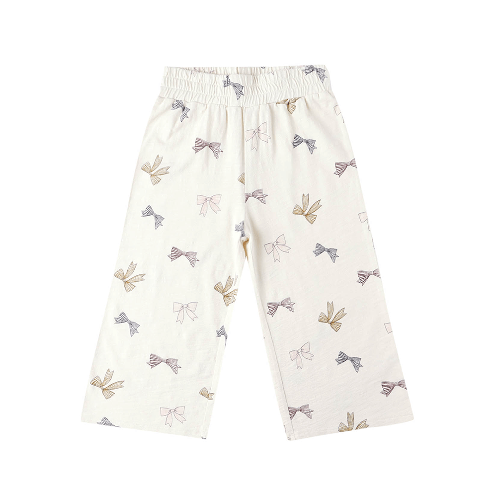 Rylee + Cru Wide Leg Pant - Bows