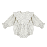 Rylee + Cru Winnie Romper - Blue Vines