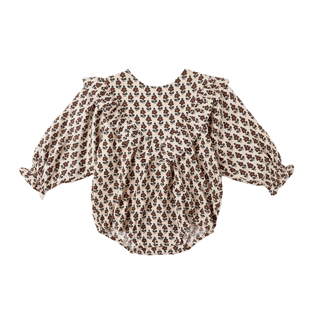 Rylee + Cru Winnie Romper - Harvest Floral