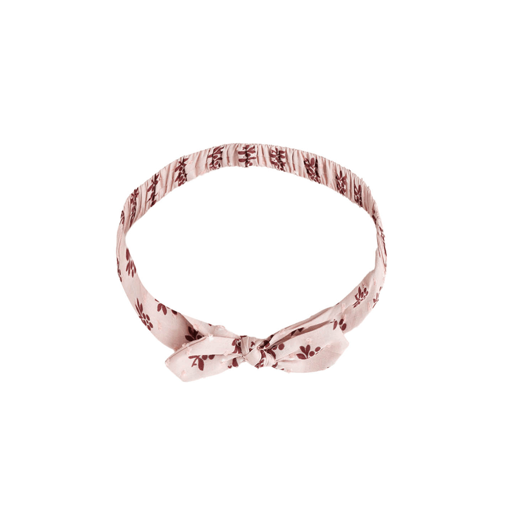 Rylee + Cru Baby Bow Headband - Blush Fleur