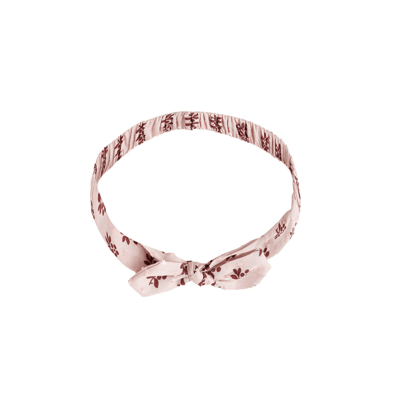 Rylee + Cru Baby Bow Headband - Blush Fleur