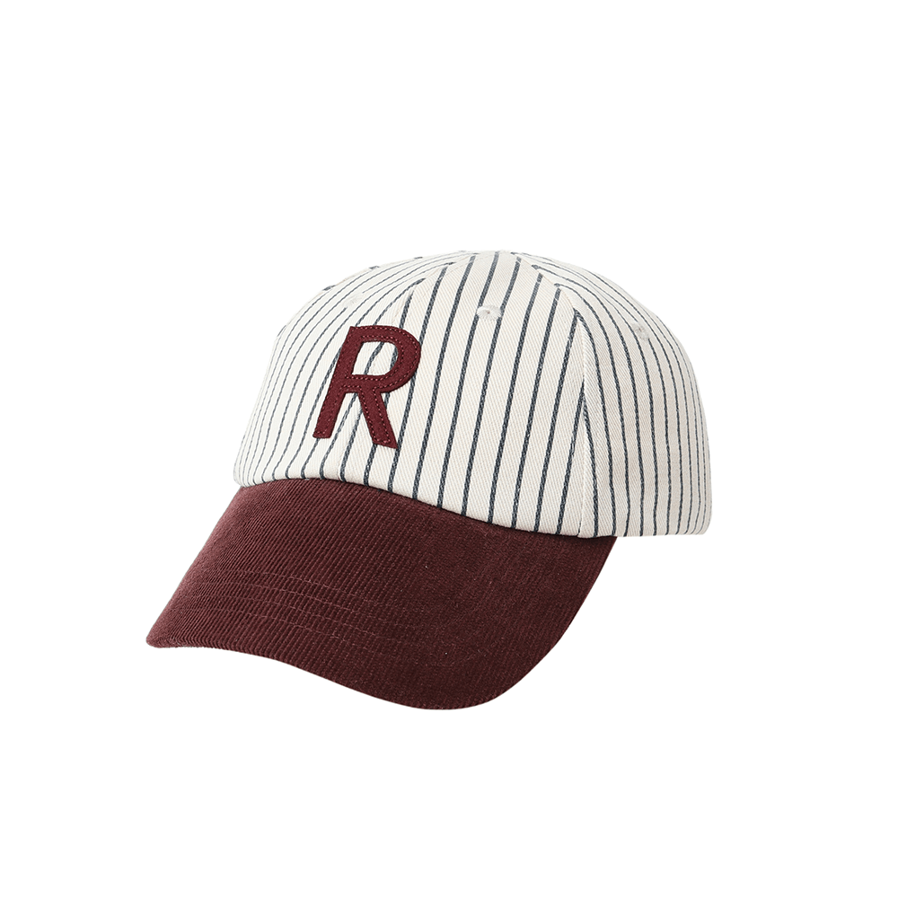 Rylee + Cru Baseball Hat - Navy Pinstripe