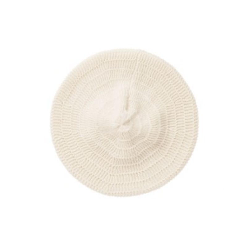 Rylee + Cru Crochet Beret - Natural