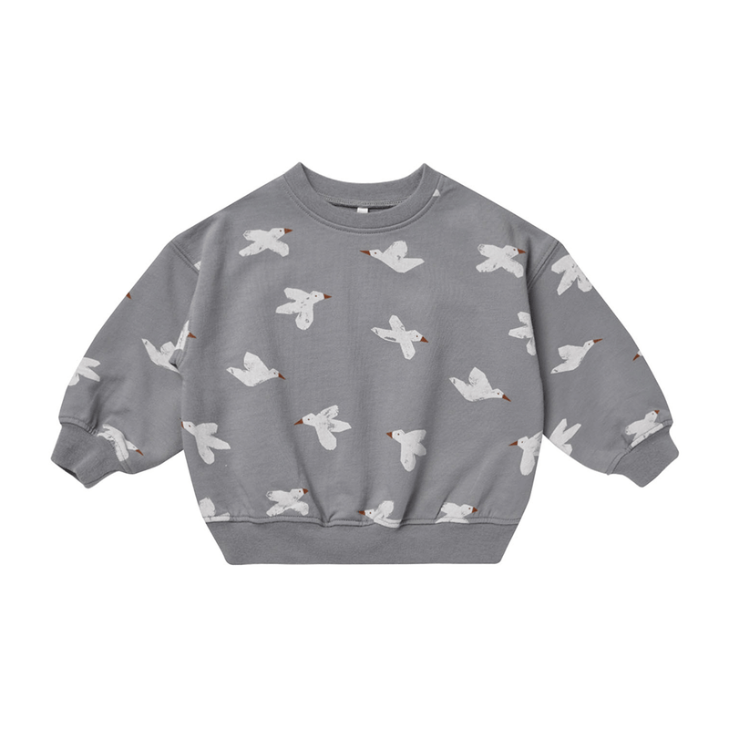 Rylee + Cru Relaxed Sweatshirt - Birds