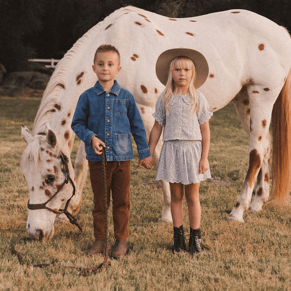 Rylee + Cru Liv Blouse - Ditsy
