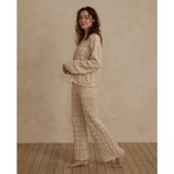 Rylee + Cru Womens Crochet Knit Pullover