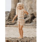 Rylee + Cru Crochet Tank Set - Marigold Daisy