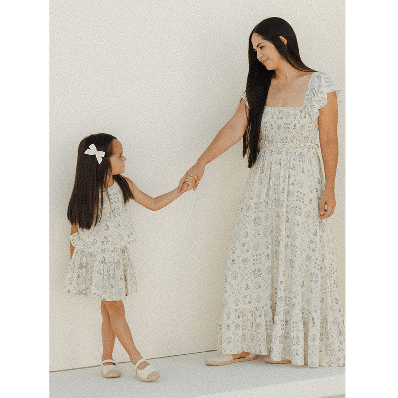 Rylee + Cru Sparrow Skirt - Tile