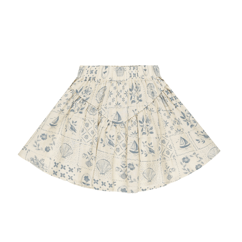 Rylee + Cru Sparrow Skirt - Tile